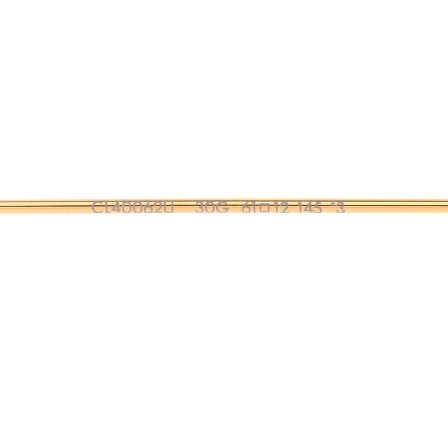 Aviator Polarized Sunglasses CL 40062U Gold