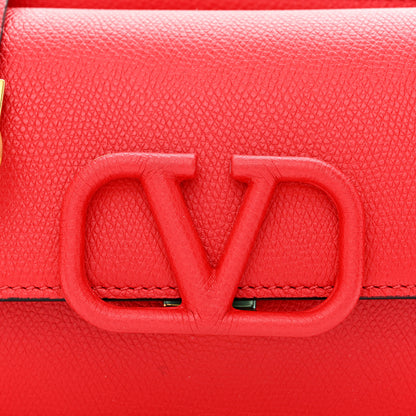 Valentino Garavani Grainy Calfskin VSling Belt Bag Rouge Pur 7 of 9