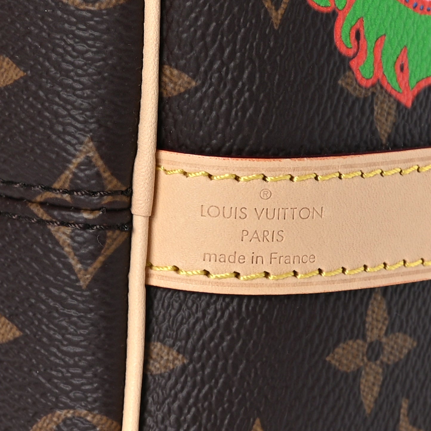 LV X YK Monogram Embroidered My Eternal Soul Speedy Bandouliere 25 Multicolor