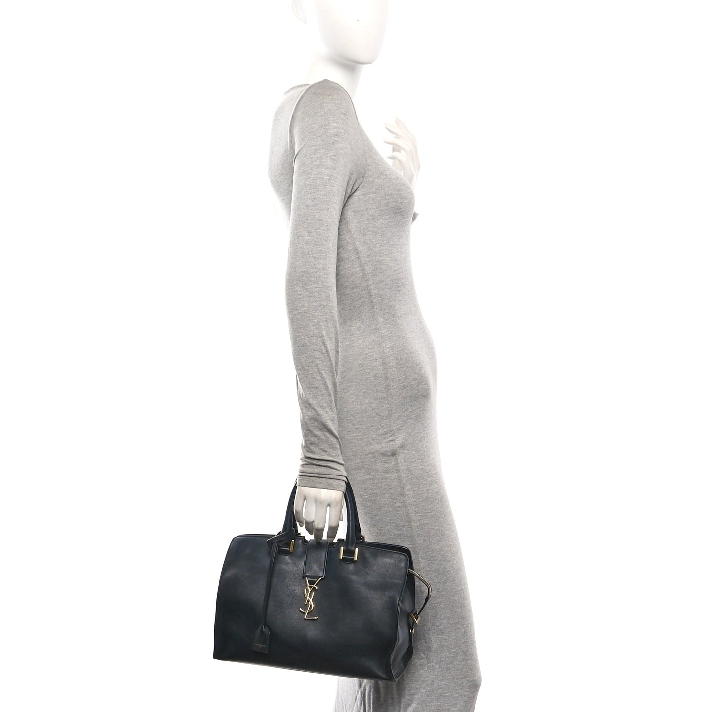 Calfskin Small Classic Y Cabas Black