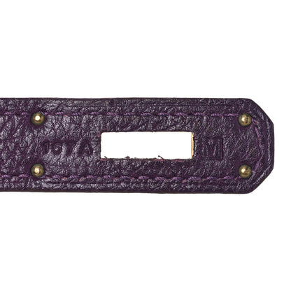 Hermes Togo Birkin 35 Raisin 30 of 37