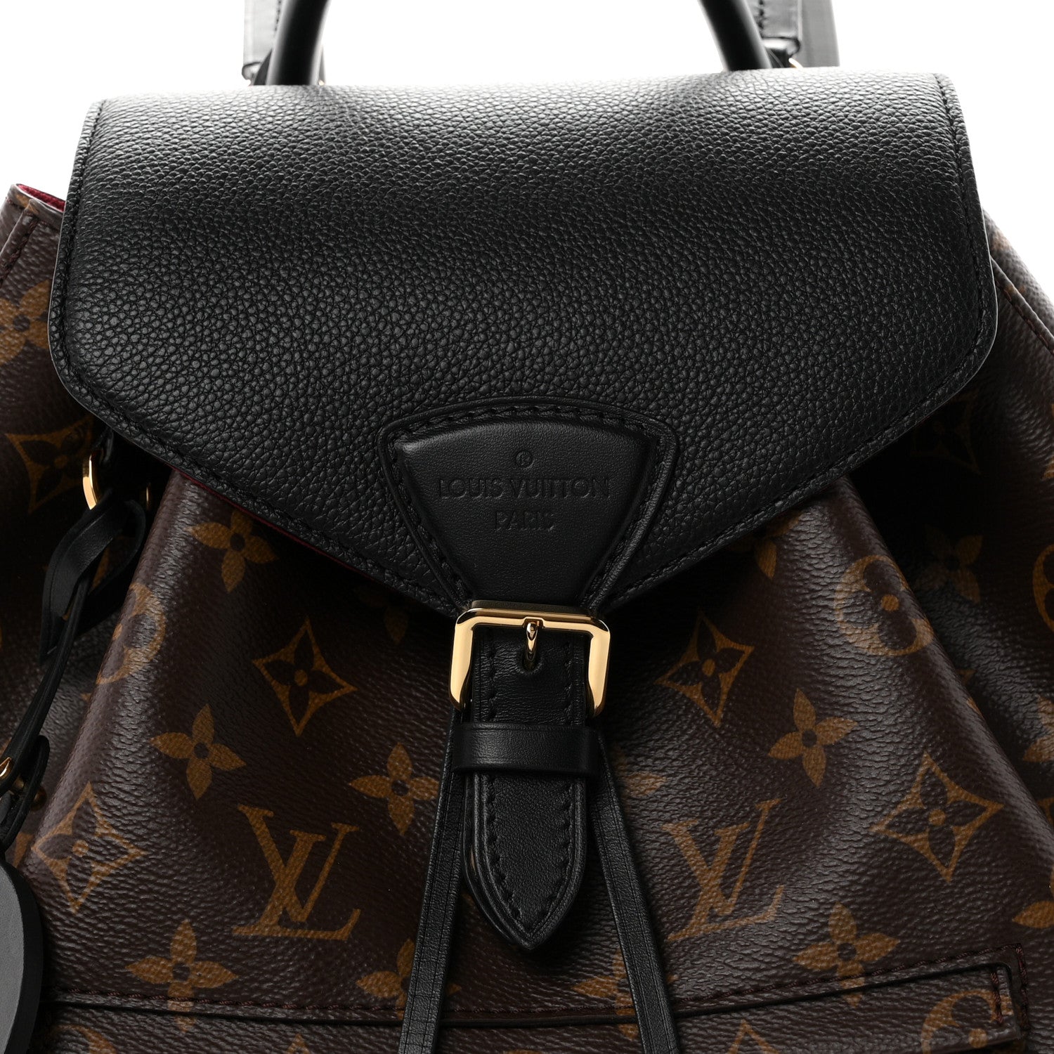 Louis Vuitton Monogram Montsouris PM Black 6 of 8