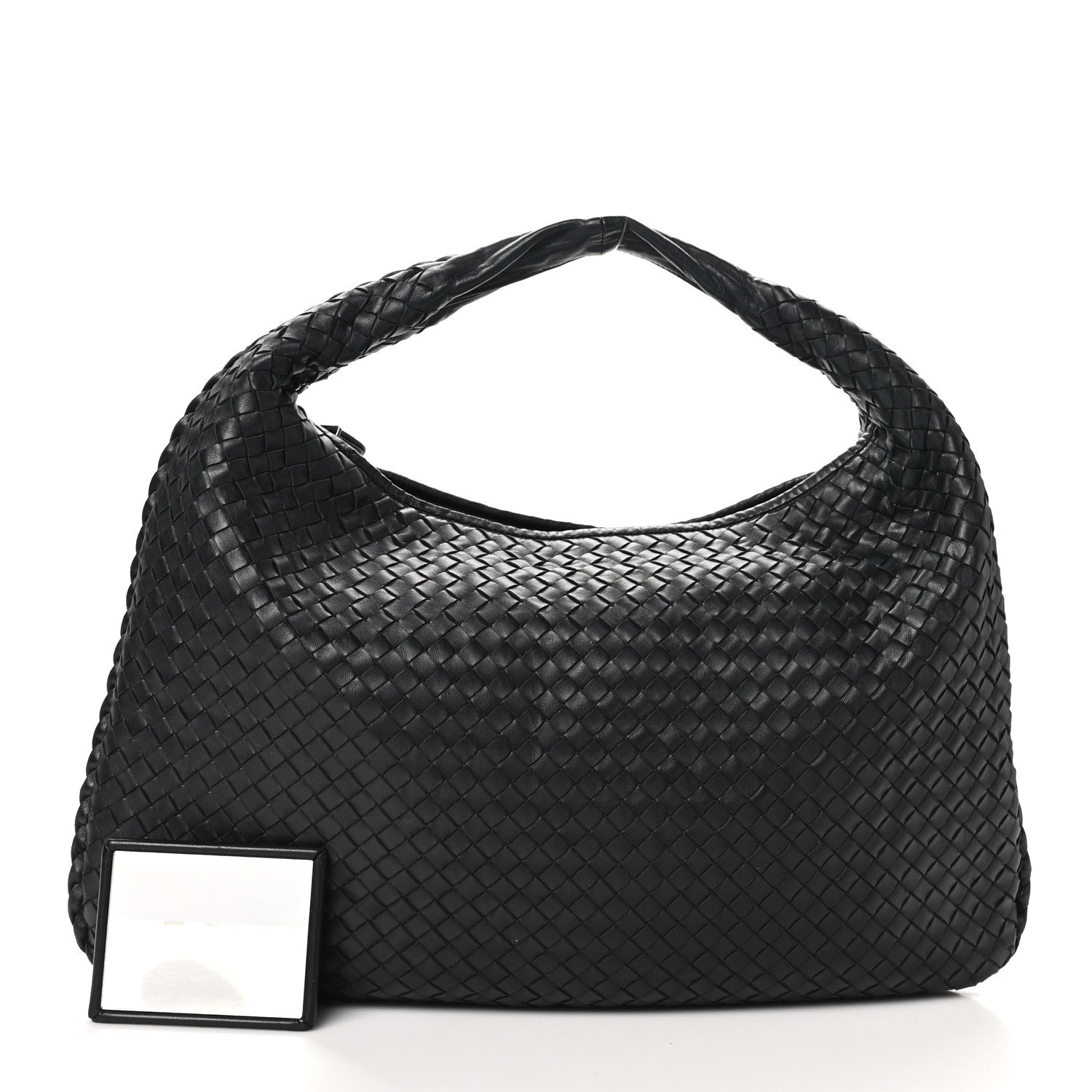 Bottega Veneta Nappa Intrecciato Large Veneta Hobo Black 3 of 10