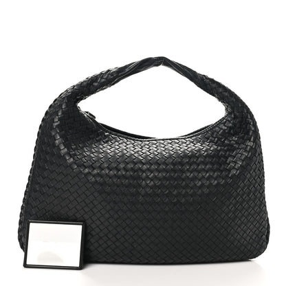 Bottega Veneta Nappa Intrecciato Large Veneta Hobo Black 3 of 10