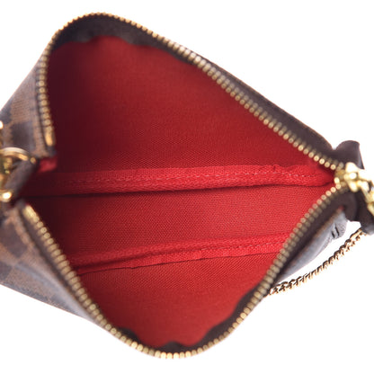Louis Vuitton Damier Ebene Mini Pochette Accessories 5 of 7