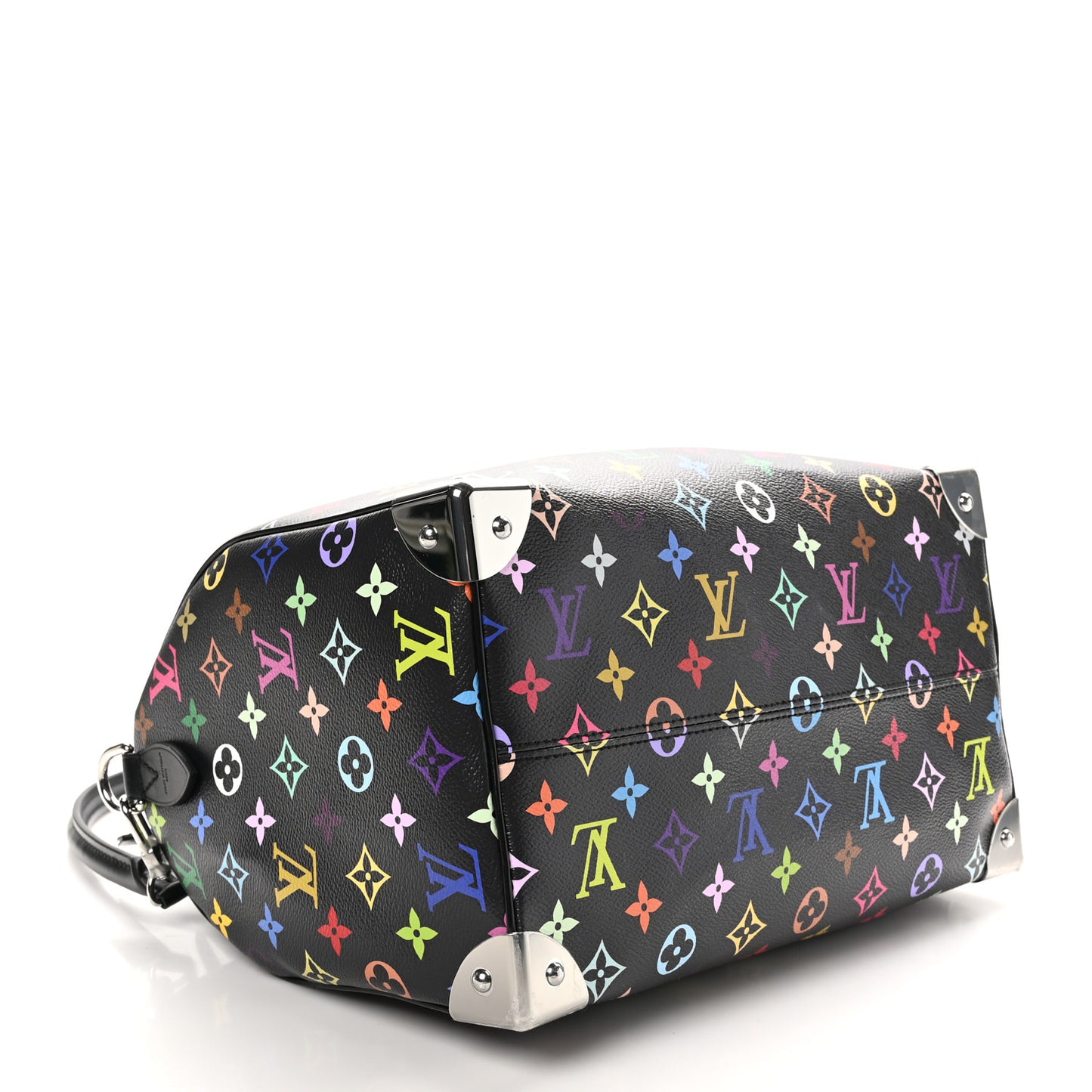 LV X TM Monogram Multicolor Speedy Soft 30 Black