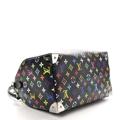 Louis Vuitton LV X TM Monogram Multicolor Speedy Soft 30 Black 4 of 9