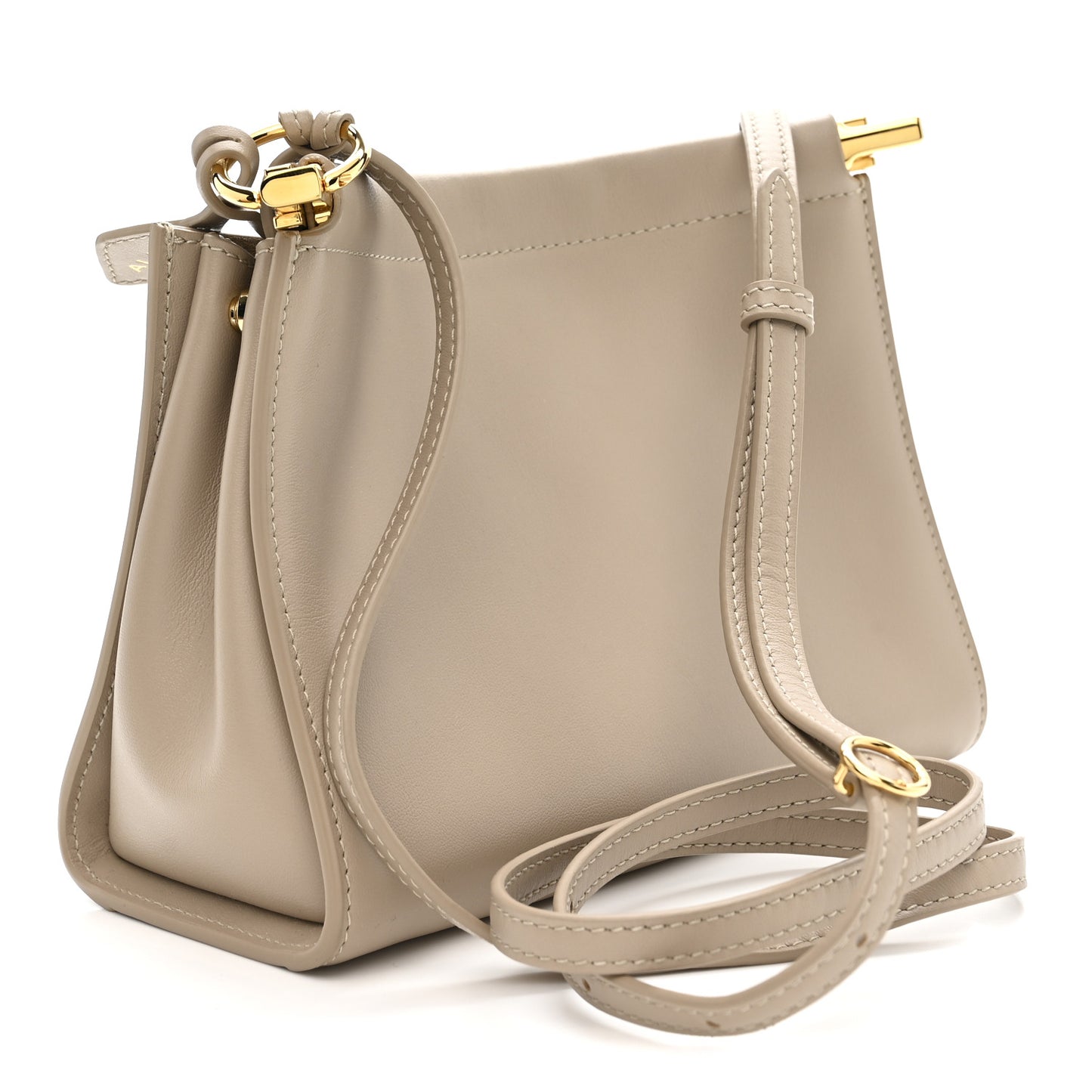 Calfskin Small Le Click Bag Grege