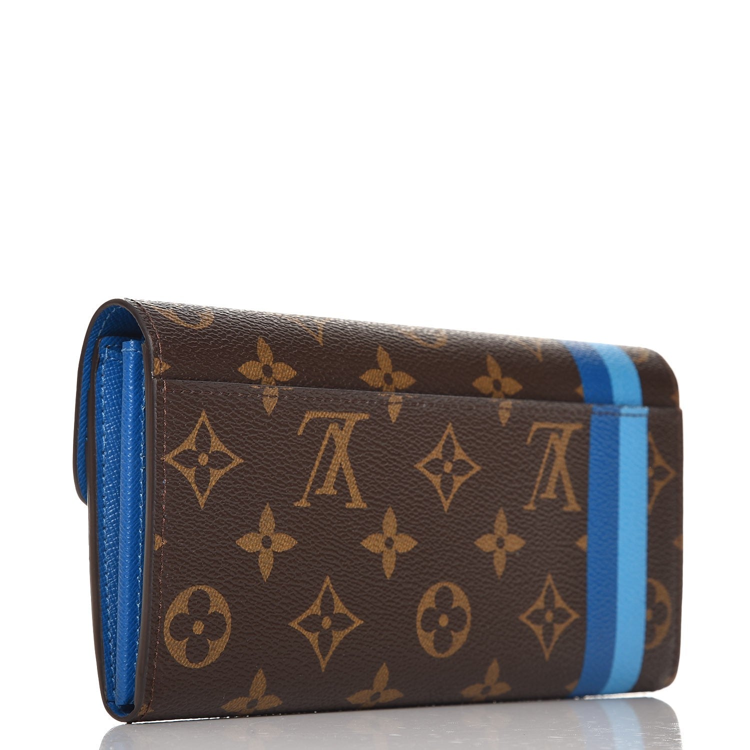 Louis Vuitton Monogram My LV Heritage Sarah Wallet NM Blue Clair Blue De France 3 of 7