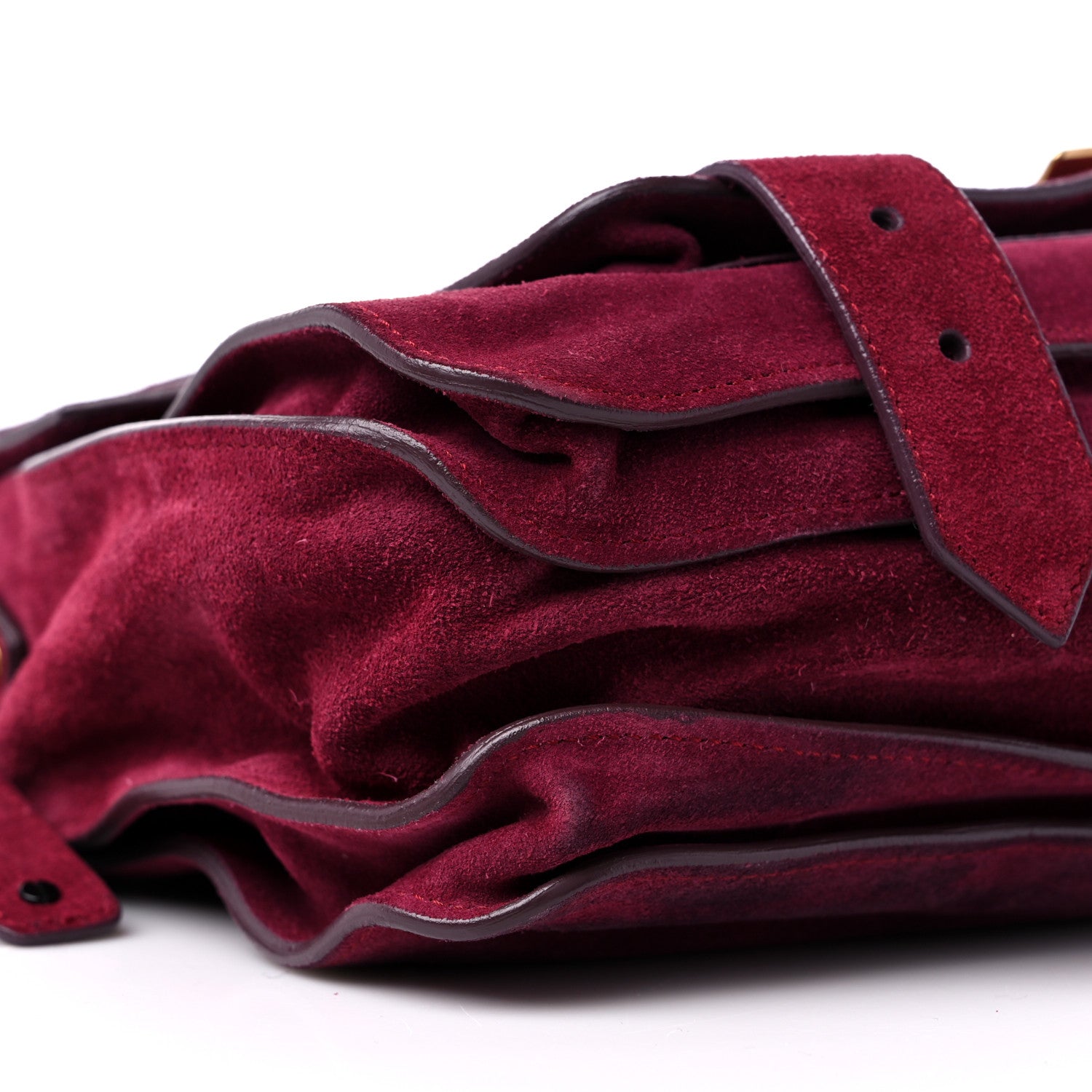 Proenza Schouler Suede Medium PS1 Satchel Raspberry 9 of 13