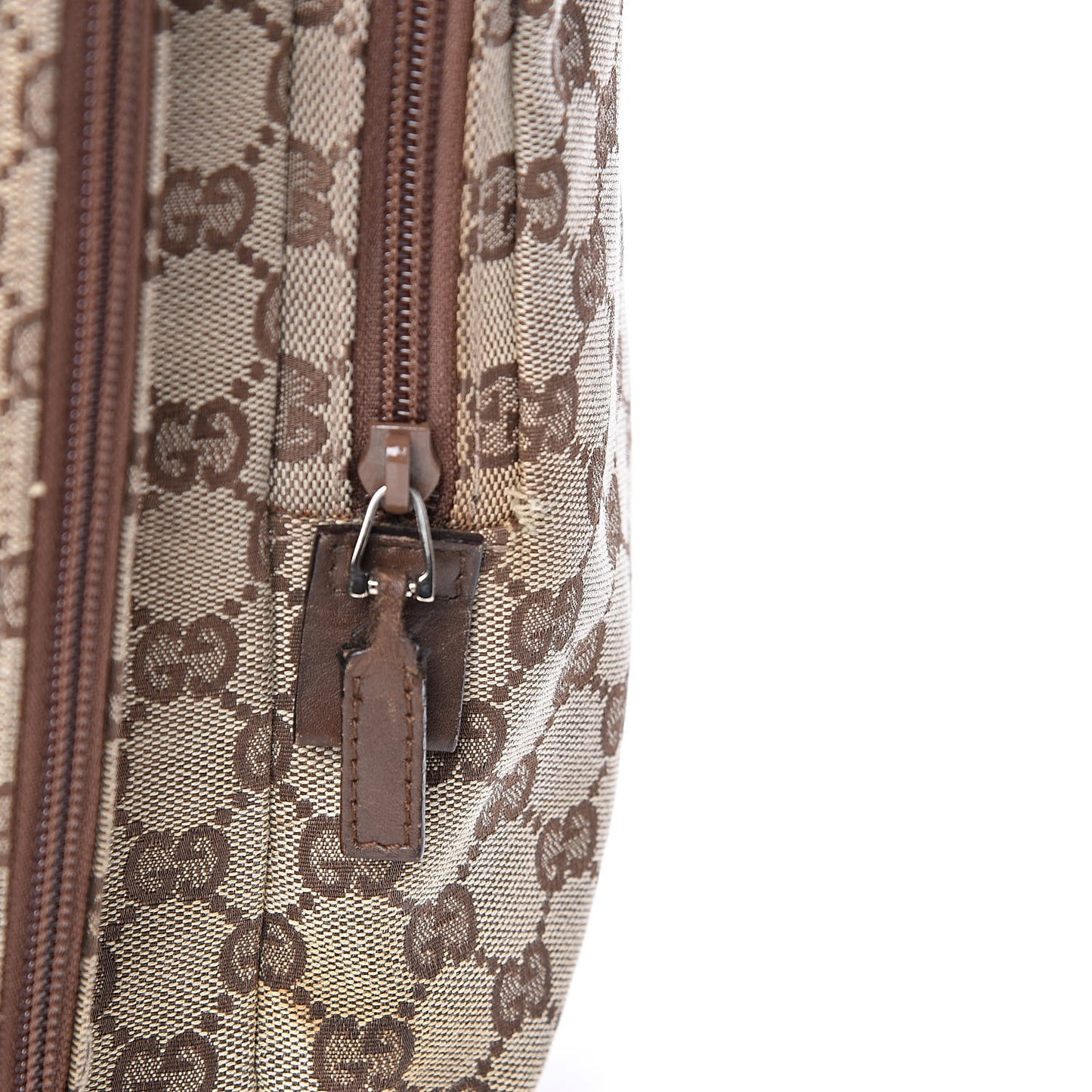 Monogram Backpack Diaper Bag Brown