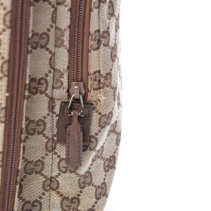Gucci Monogram Backpack Diaper Bag Brown 18 of 22