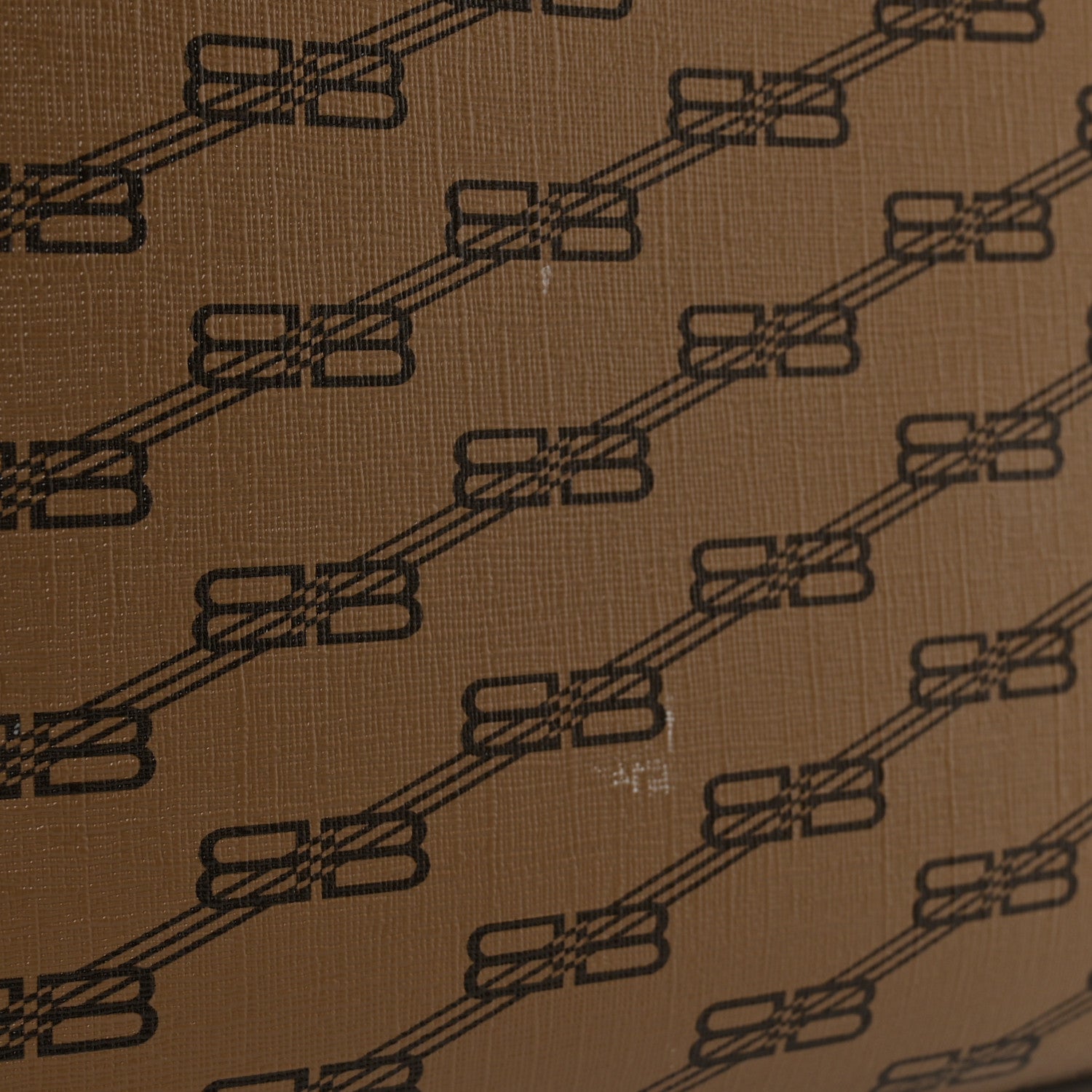 Balenciaga Coated Canvas BB Monogram Large Signature East West Shopper Bag Beige Brown 12 of 13