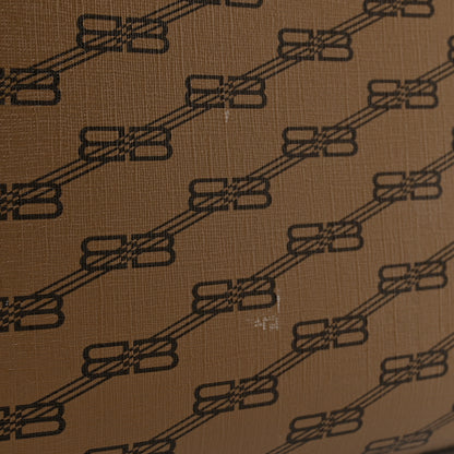 Balenciaga Coated Canvas BB Monogram Large Signature East West Shopper Bag Beige Brown 12 of 13