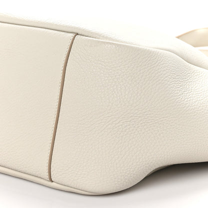 Saint Laurent Grained Deerskin Bea Tote Blanc Vintage 10 of 10