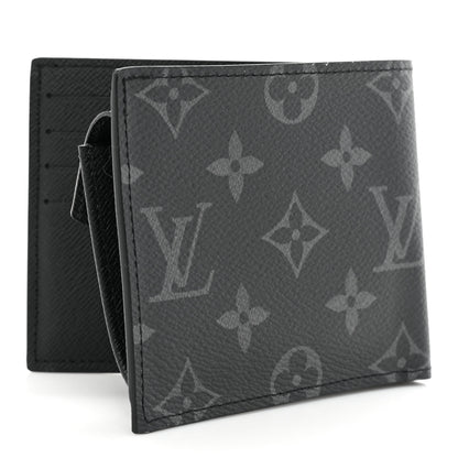 Louis Vuitton Monogram Eclipse Marco Wallet 3 of 11