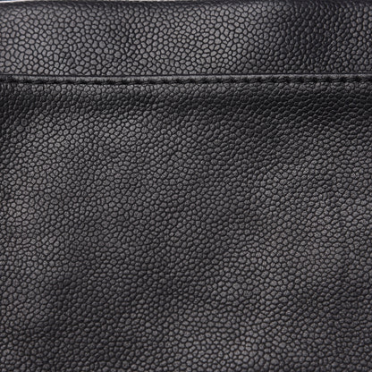 Chanel Caviar Large CC Tuck Tote Black 11 of 12