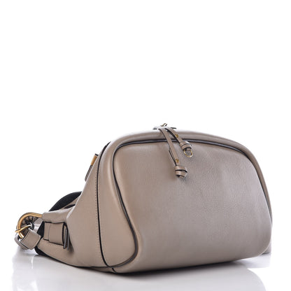 Chloe Suede Calfskin Small Owen Flap Bag Motty Grey 4 of 8