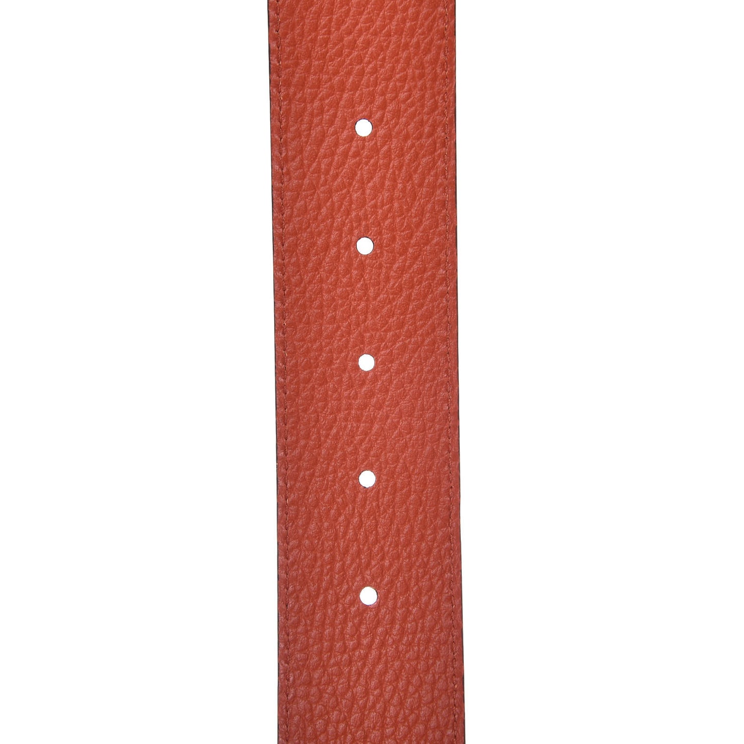 Calfskin 1973 Reversible Belt 80 32 Orange Black