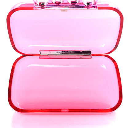 Alexander McQueen Resin Knuckle Clutch Pink 5 of 8