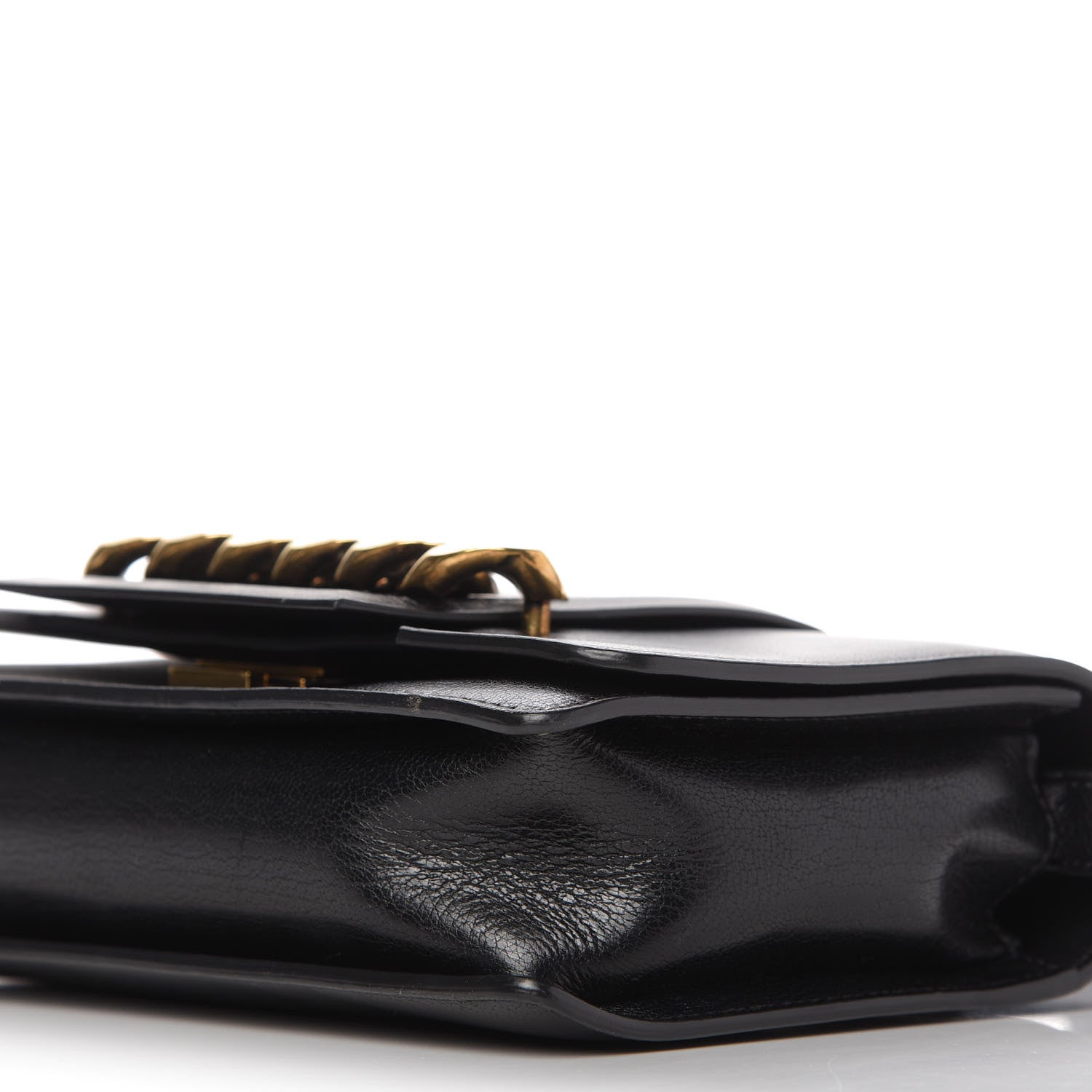 Givenchy Goatskin Infinity Flap Bag Black 7 of 9
