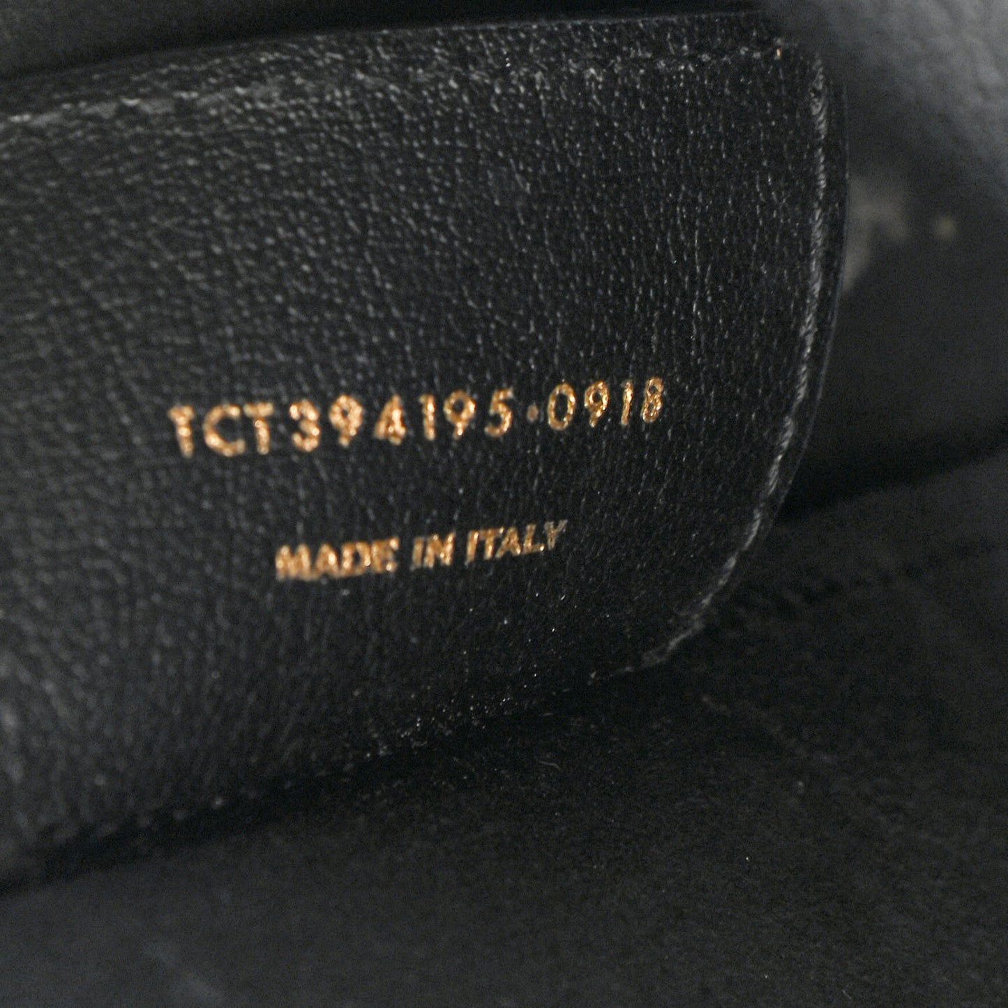 Calfskin Large Shopping Tote Black