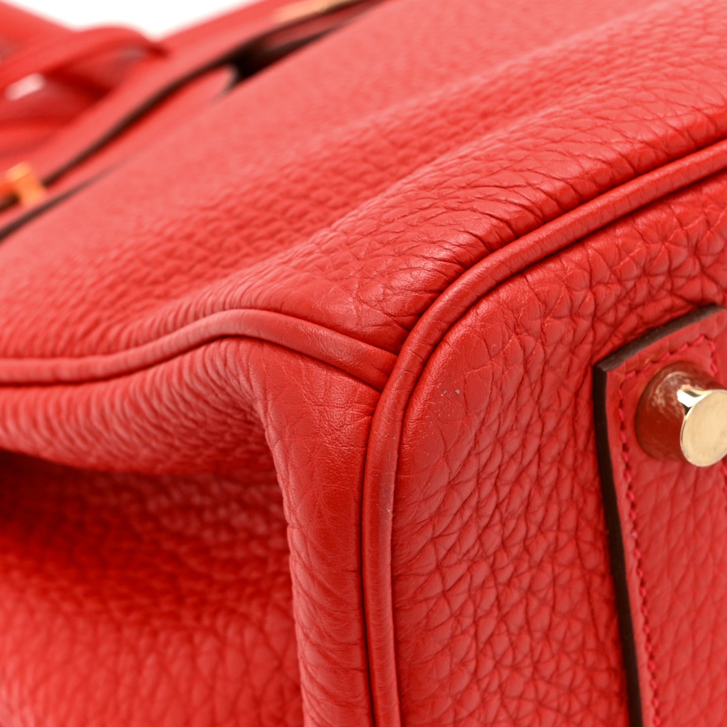 Togo BIRKIN 35 Rouge Casaque