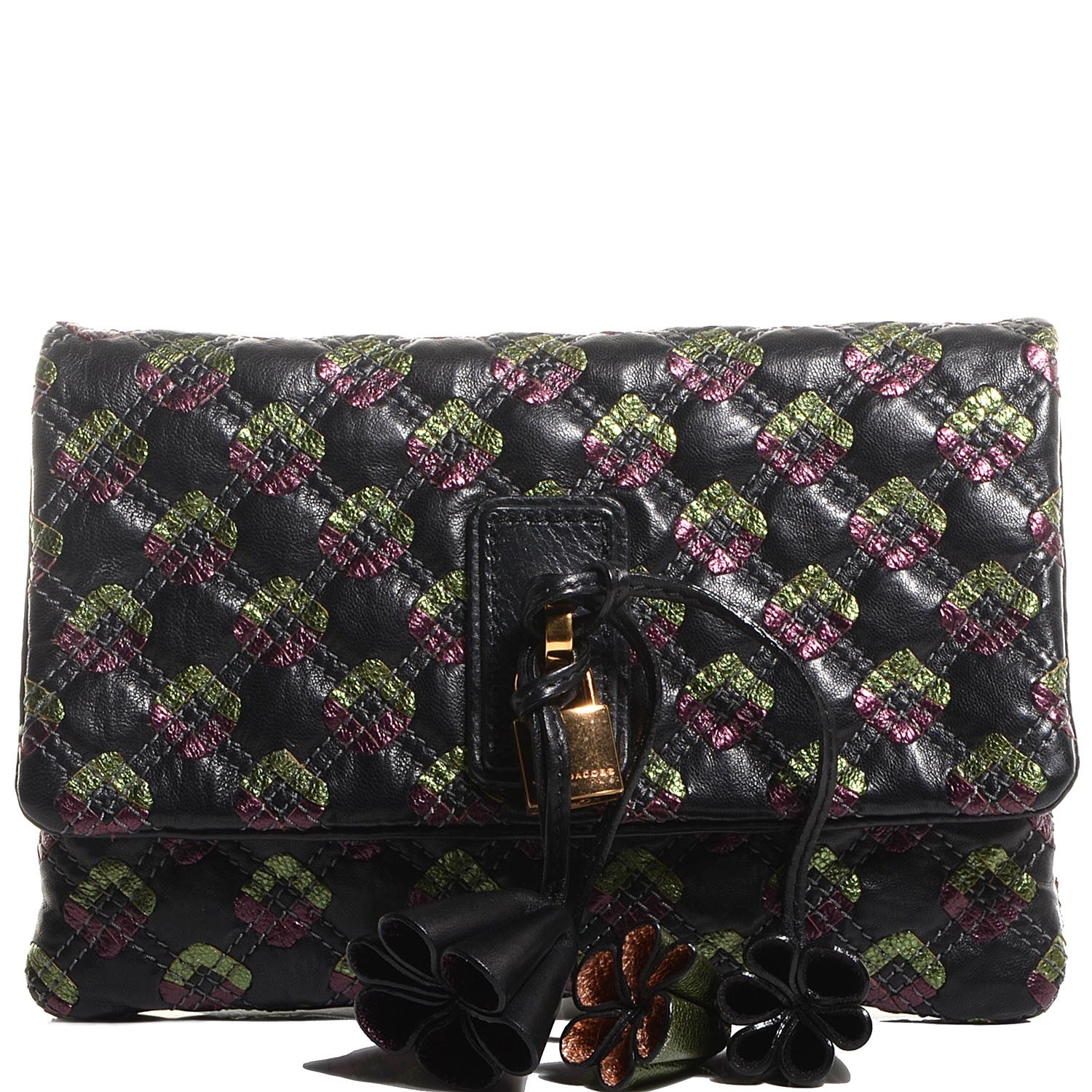 Marc Jacobs Leather Memphis Clutch Black 1 of 7