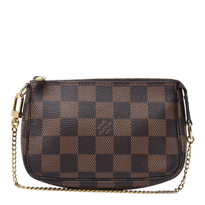 Louis Vuitton Damier Ebene Mini Pochette Accessories 1 of 5