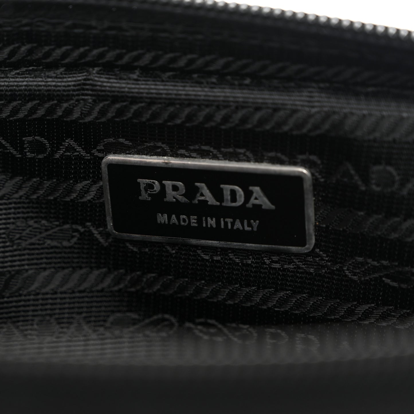 Tessuto Nylon Belt Bag Black