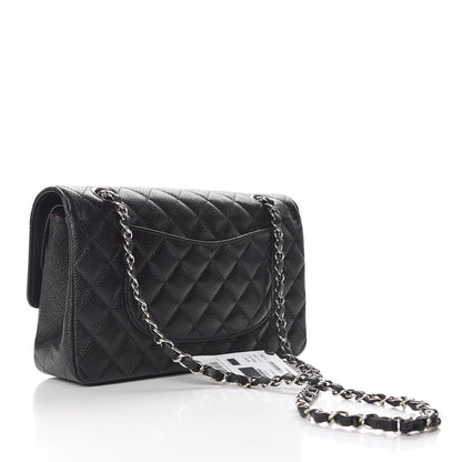Chanel Caviar Quilted Medium Double Flap Black 3 of 14