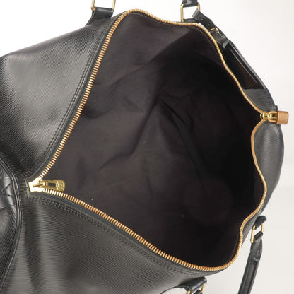 Louis Vuitton Epi Keepall 55 Black 5 of 7