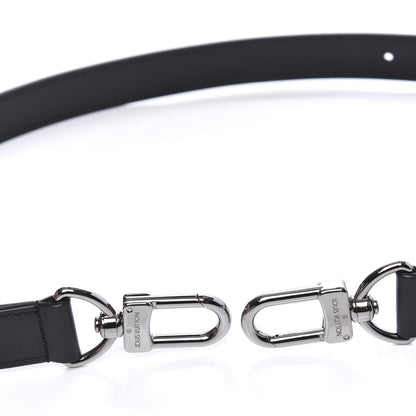 Louis Vuitton Calfskin Adjustable Keepall Bandouliere Shoulder Strap Black 3 of 3