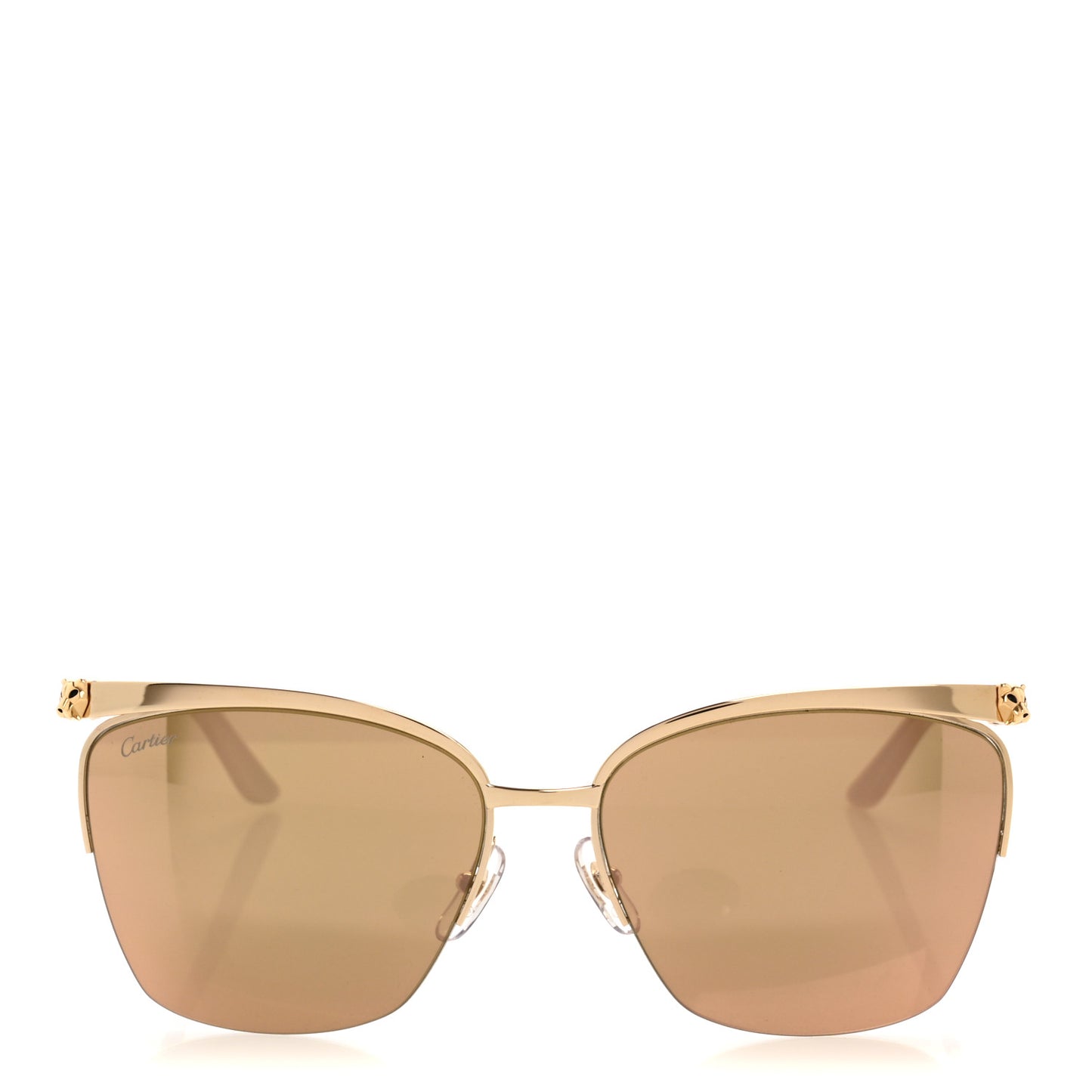 Panthere de Cartier Sunglasses CT0124S Gold