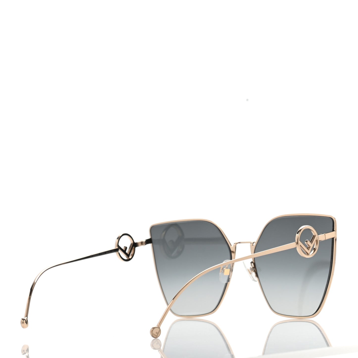 Metal F is Fendi Sunglasses FF 0323/S Gold