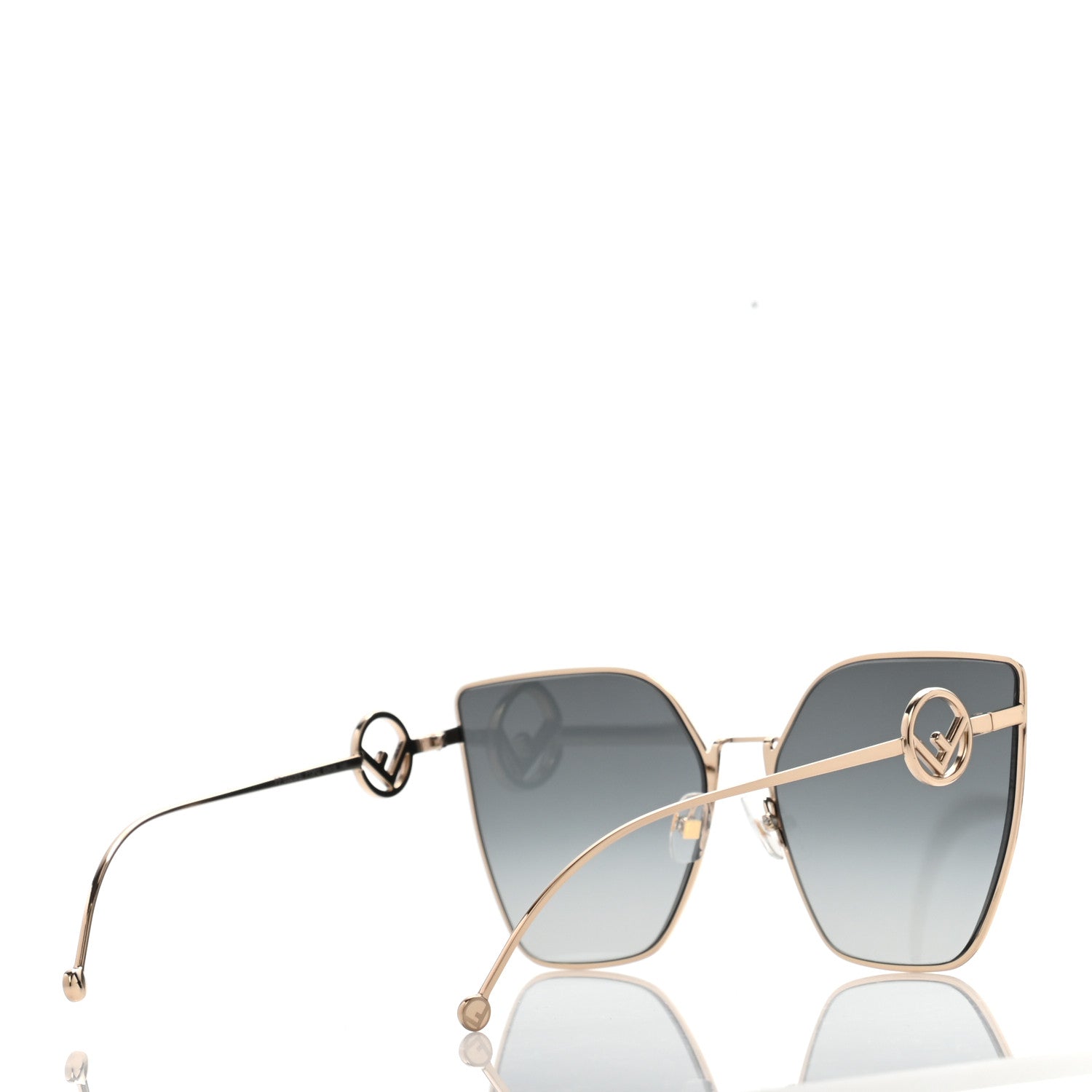 Fendi Metal F is Fendi Sunglasses FF 0323/S Gold 4 of 6