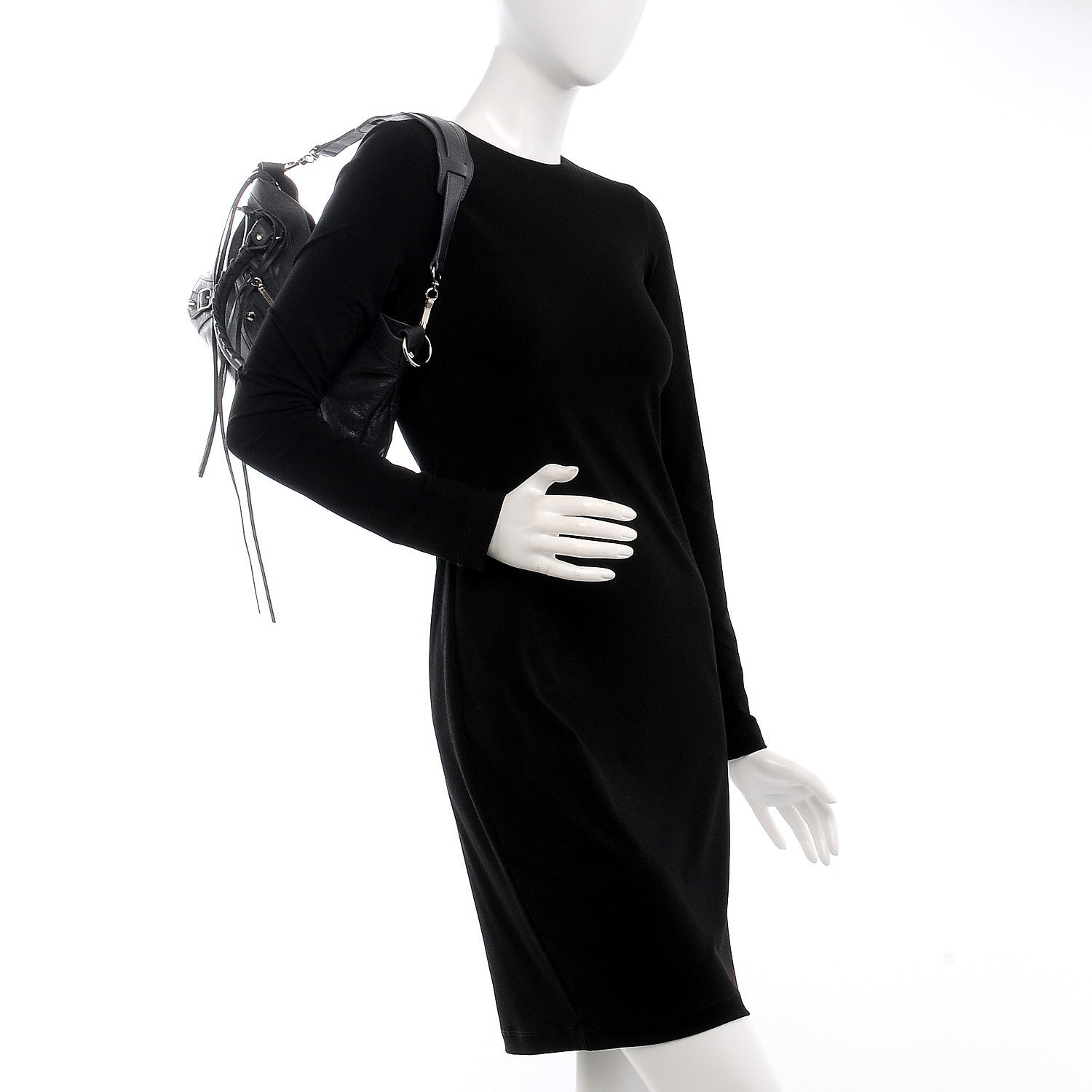 Balenciaga Agneau Classic Hardware First Gris Fossile 2 of 8
