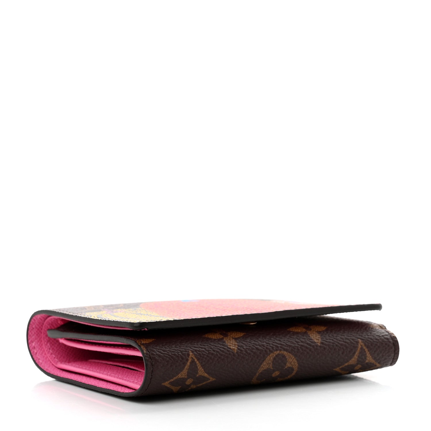 Louis Vuitton LV X YK Monogram Kusama Pumpkin Victorine Wallet 4 of 7