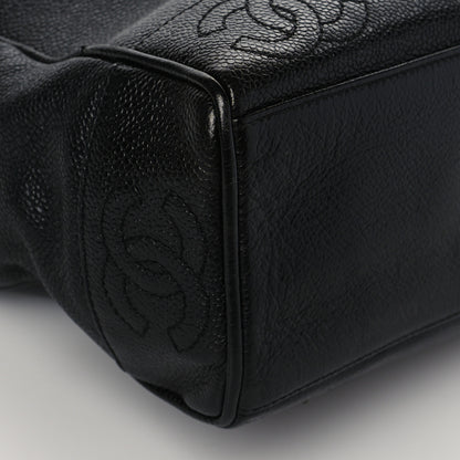 Chanel Caviar CC Shoulder Bag Black 7 of 8