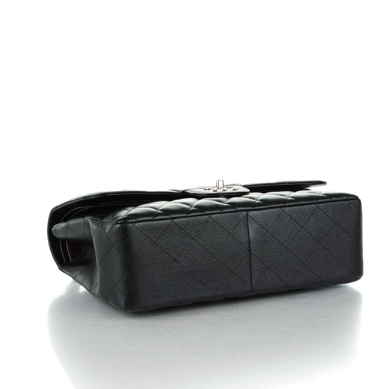 Chanel Caviar Quilted Jumbo Double Flap Black 4 of 8