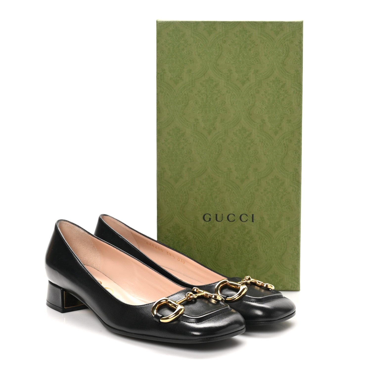 Gucci Malaga Kid Horsebit Ballet 25mm Flats 38.5 Black 9 of 9
