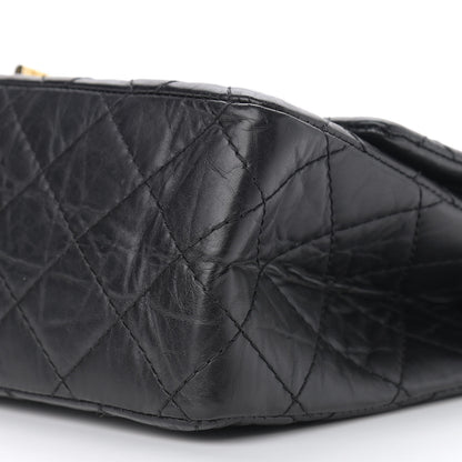 Chanel Aged Calfskin Quilted 2.55 Reissue 226 Flap Black 9 of 9