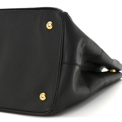 Prada Saffiano Lux Large Tote Black 9 of 17