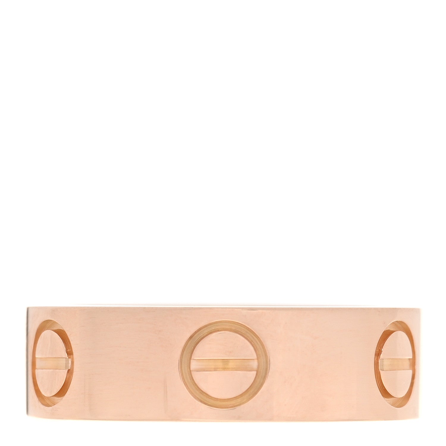 Cartier 18K Pink Gold 5.5mm LOVE Ring 51 5.75 3 of 4