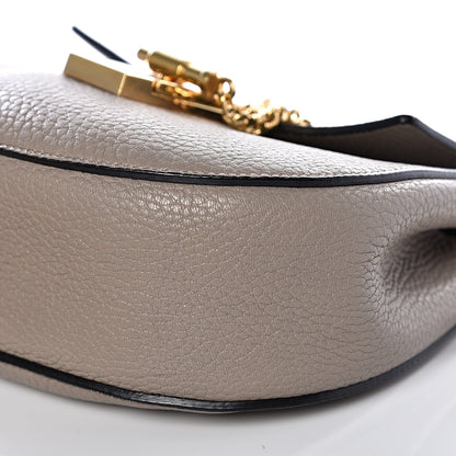 Chloe Grained Lambskin Mini Drew Shoulder Bag Motty Grey 7 of 10