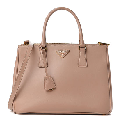 Prada Saffiano Medium Galleria Double Zip Tote Cipria 1 of 8