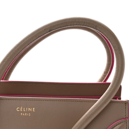 Celine Palmelato Calfskin Micro Luggage Beige 17 of 20