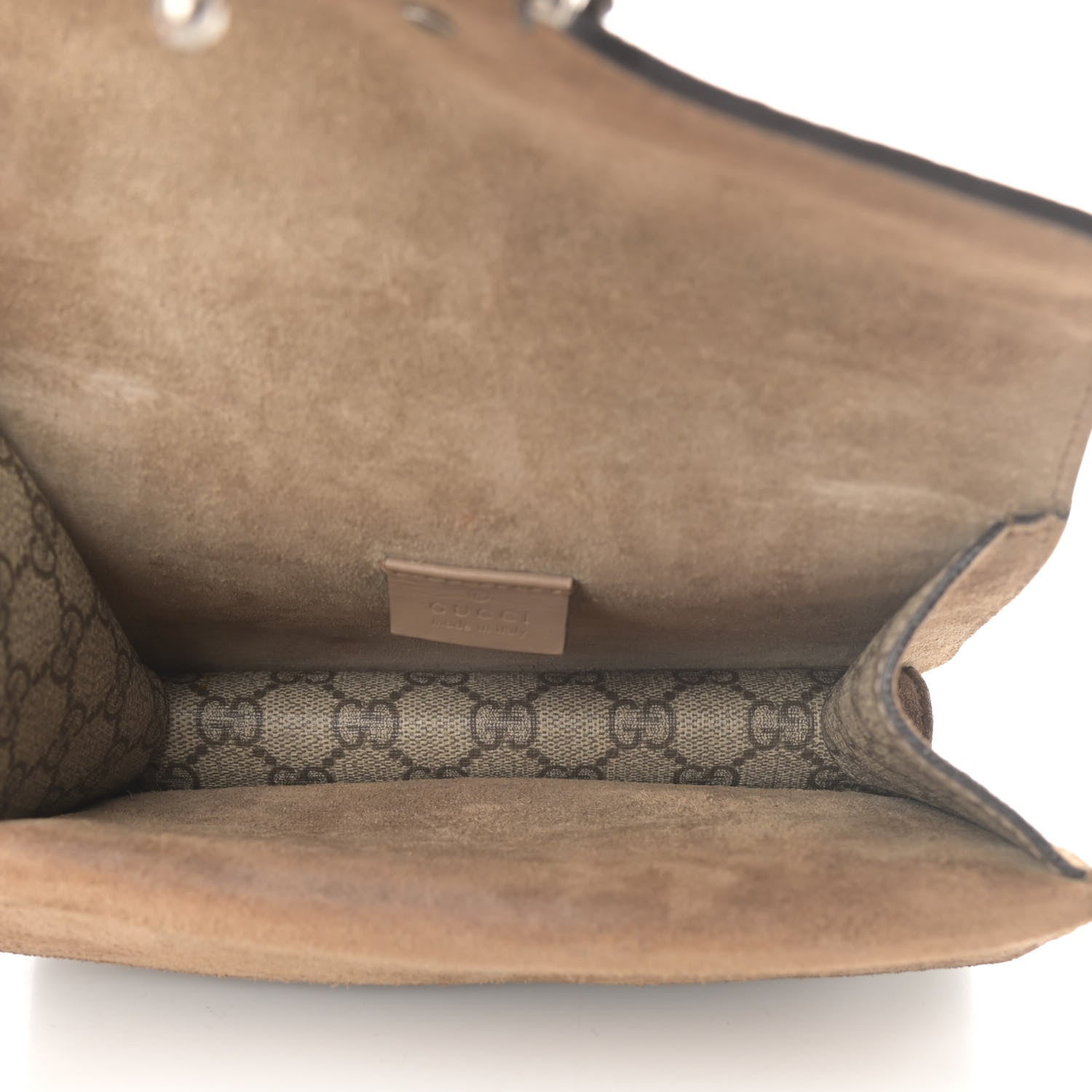 Gucci GG Supreme Monogram Mini Dionysus Shoulder Bag Taupe 5 of 13