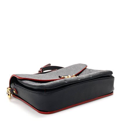Louis Vuitton Empreinte Pochette Metis Marine Rouge 4 of 11