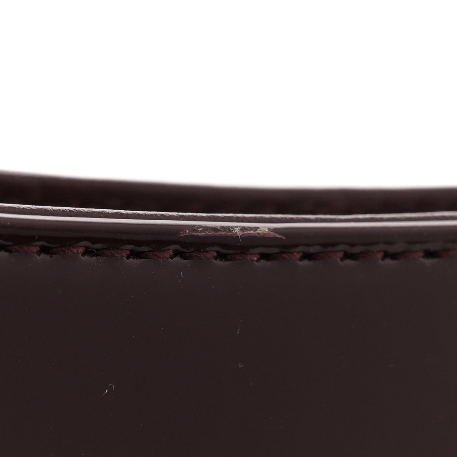 Saint Laurent Patent Le 5 A 7 Hobo Bordeaux 11 of 11